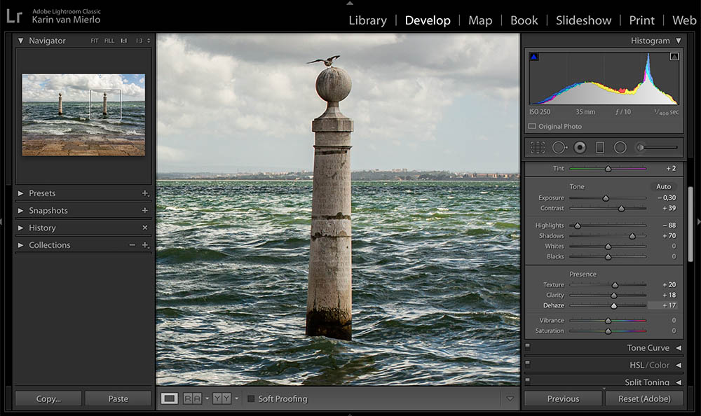 how to edit photos in lightroom